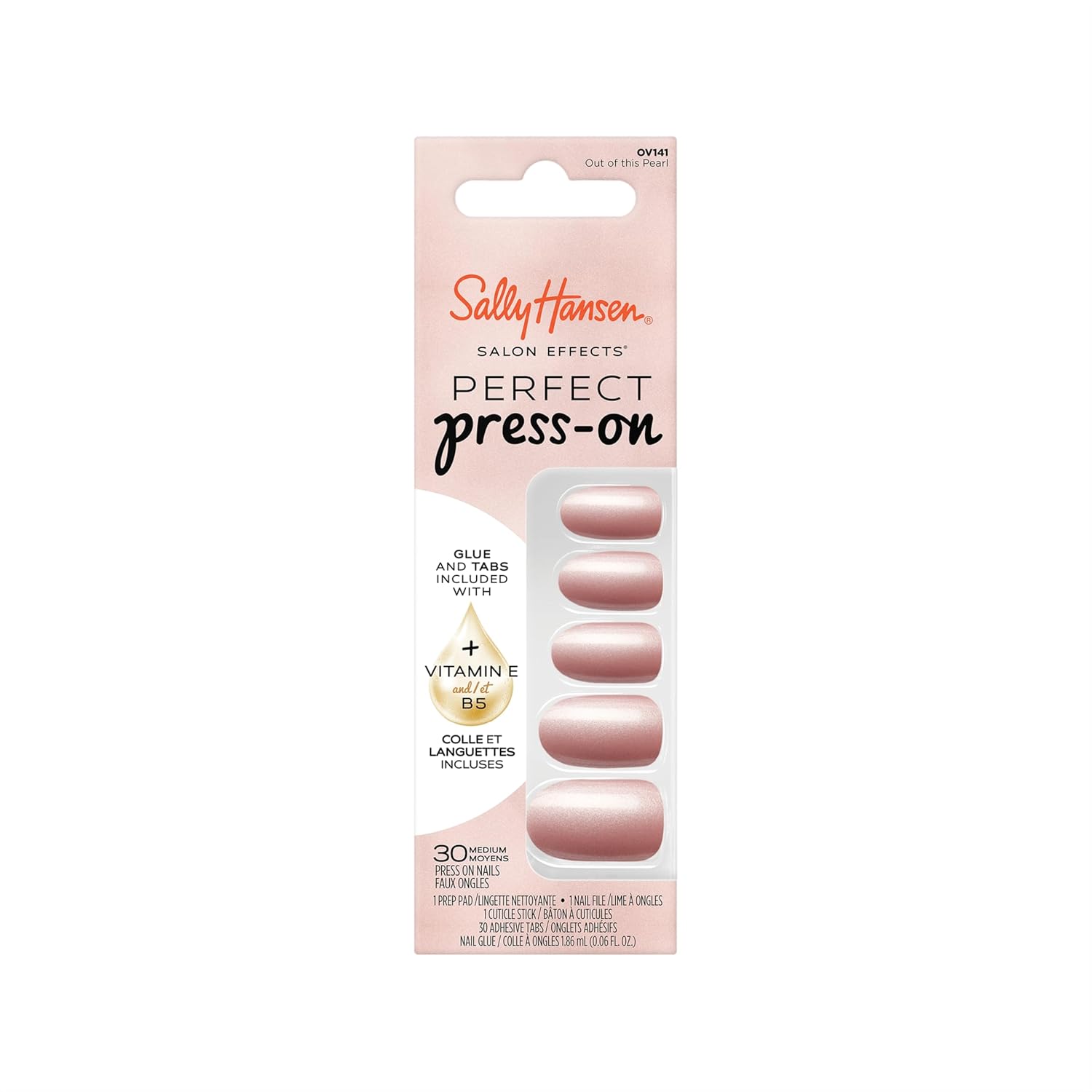 Sally Hansen Salon Effects Perfect Press On Nail Adhesive Tabs