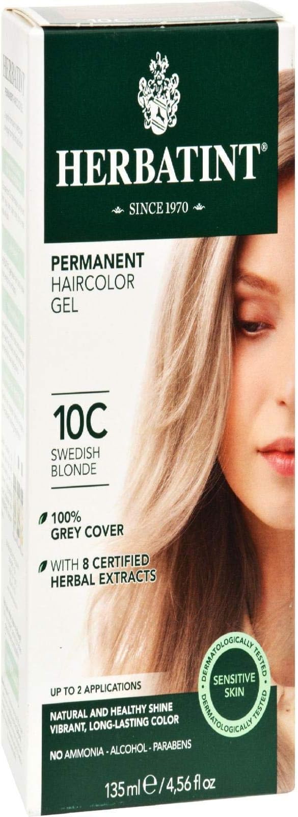 HERBATINT HAIR COLOR,7C,ASH BLONDE