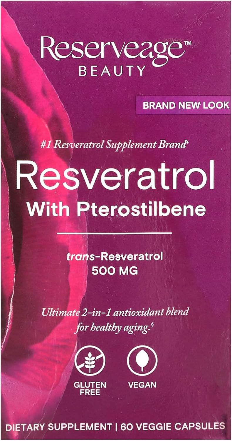 RESERVEAGE NUTRITION SUPP,RESVERATROL 500 MG