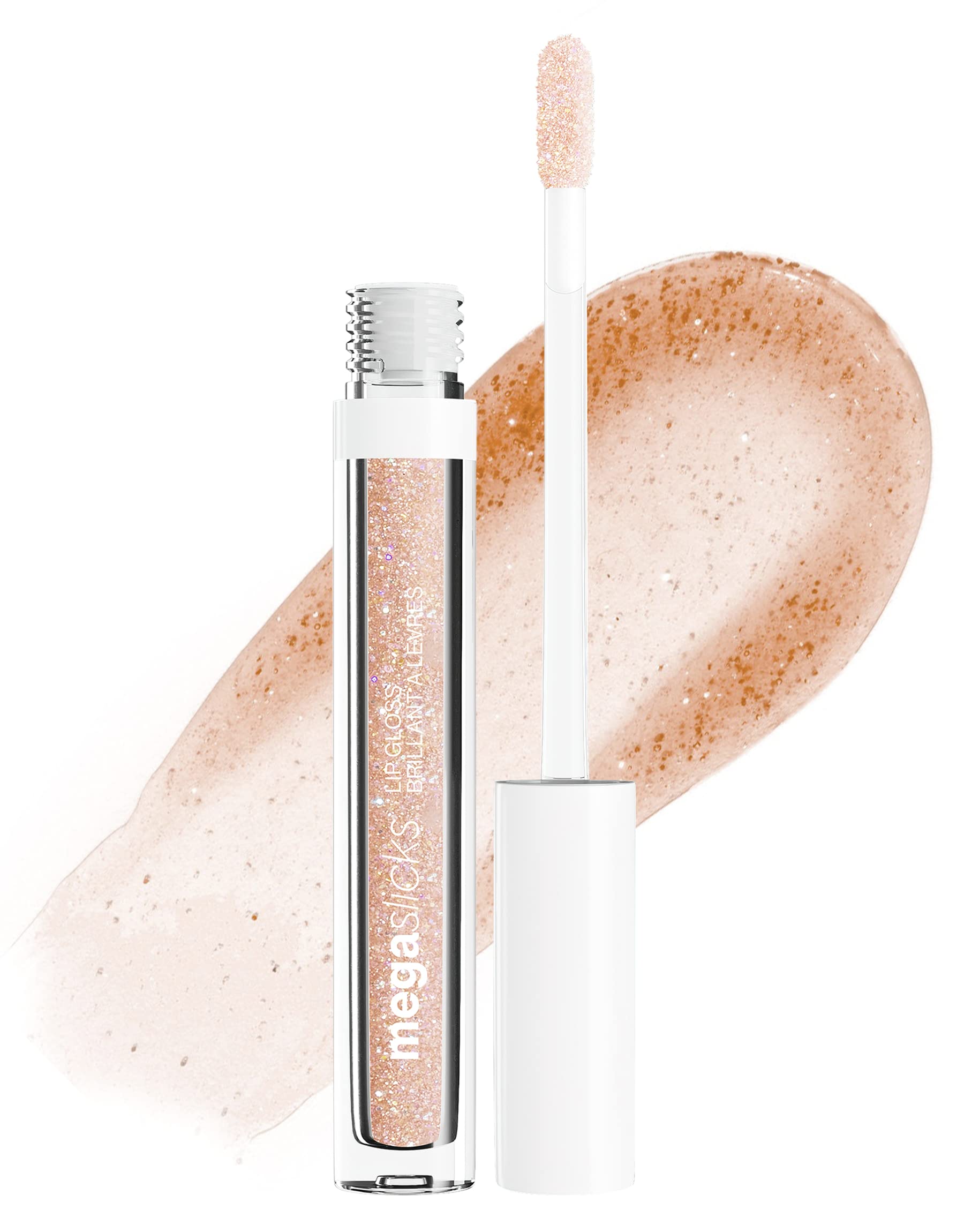Wet N Wild Mega Slicks Lip Gloss - Crushed Diamonds, 0.07 Fl Oz