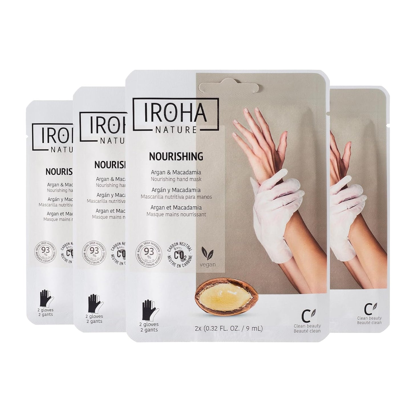 IROHA NATURE FOOT MASK,NOURISHING