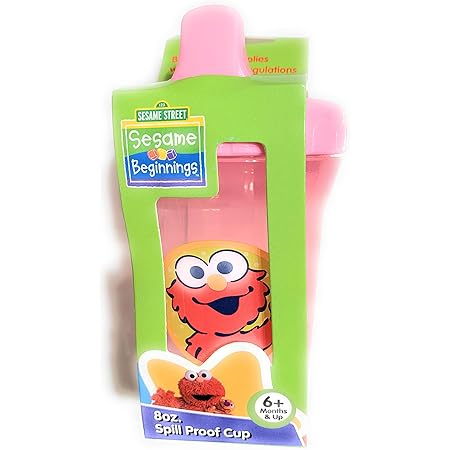 CUP SESAME STREET SPILL PROOF