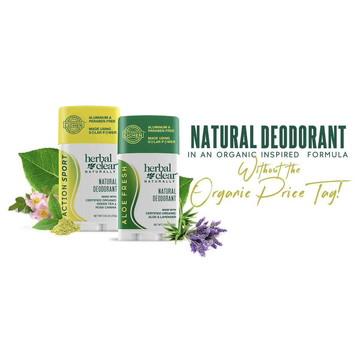 DEODORANT,ALOE&TEA FLOWER
