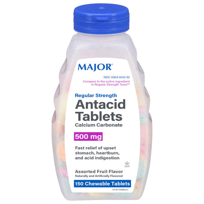CALCIUM CARB ANTACID 500 MG CHW 150 GERI