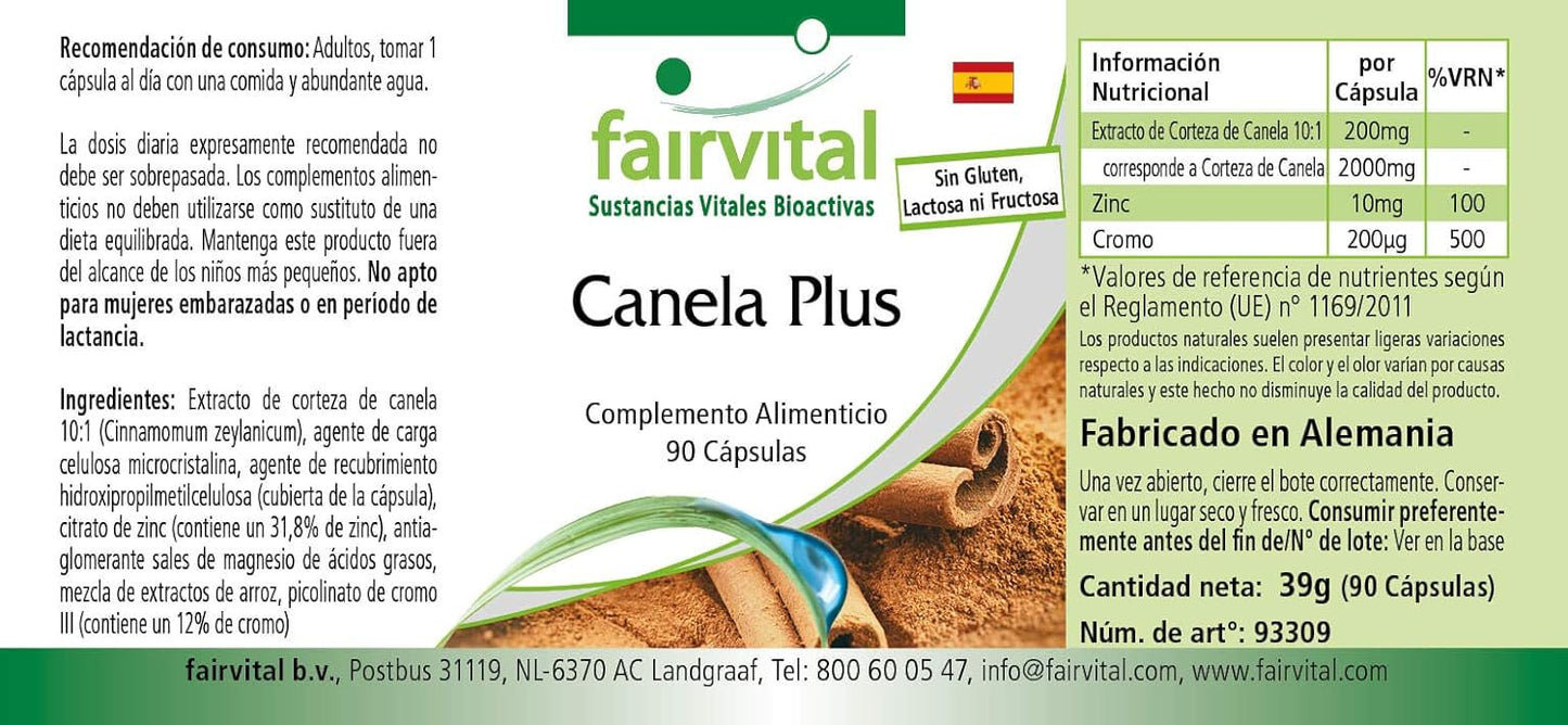 CINNAMON PLUS CHROM CAPSULE 120CT 21ST