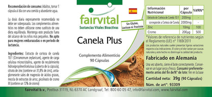 CINNAMON PLUS CHROM CAPSULE 120CT 21ST