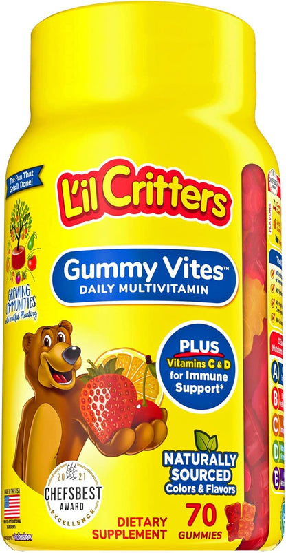 LIL CRITTERS GUMMY VITES CW 70