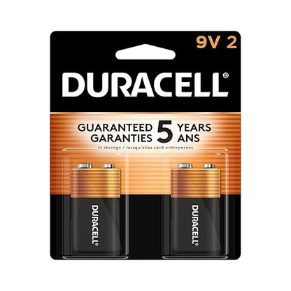 BATTERY DUR 9V 2PK MN1604B2Z