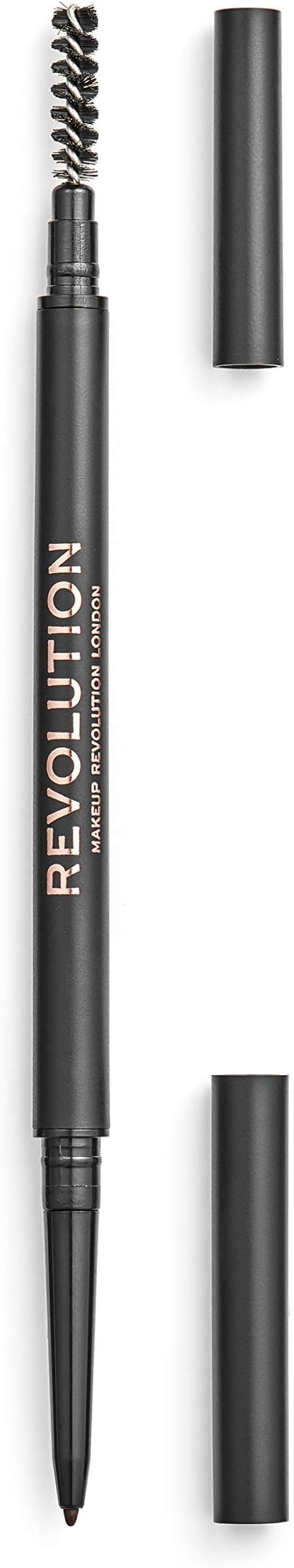 REVOLUTION Precise Brow Pencil - Warm Medium Brown, 0.001 oz