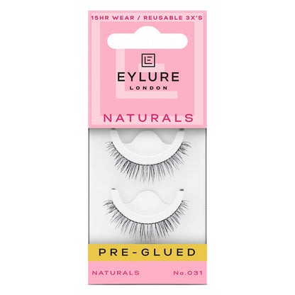 EY LASHES PRE-GLUED NATRL N031