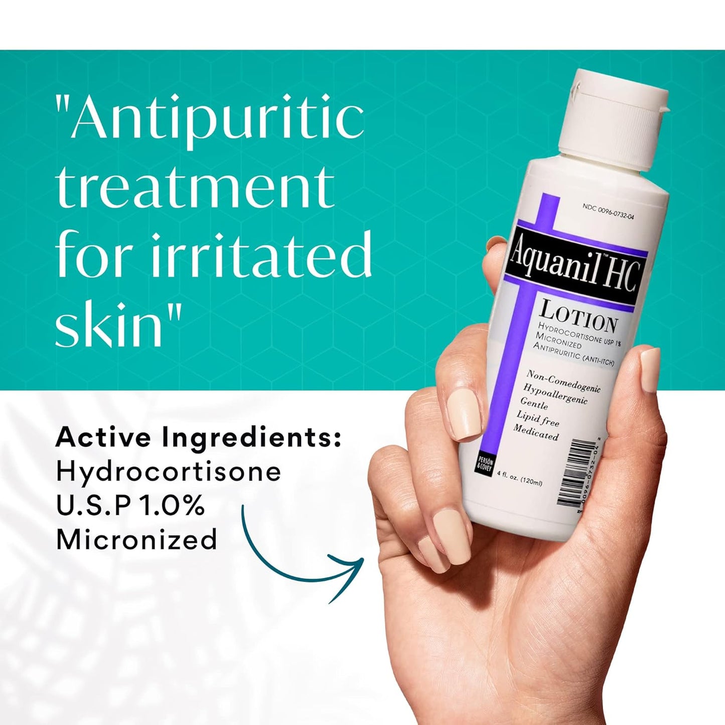 AQUANIL HC LT 1% 120ML