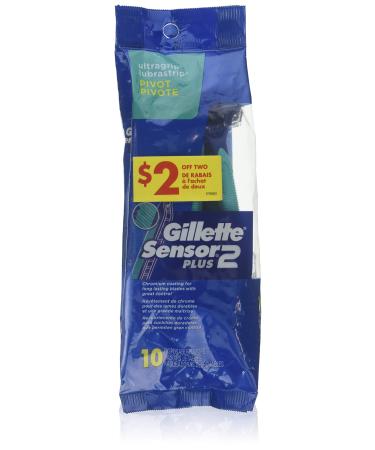 Gillette Mens Sensor 2 Razor Disposable 12 Count