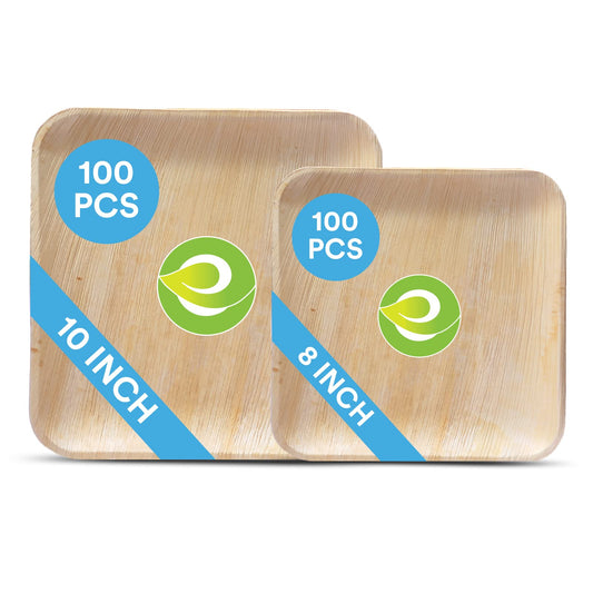 ECO SOUL PALM LEAF PLATES,10 IN.