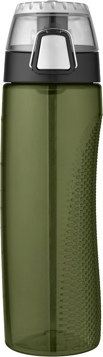 Thermos 24-Ounce Tritan Hydration Bottle with Meter, Lime