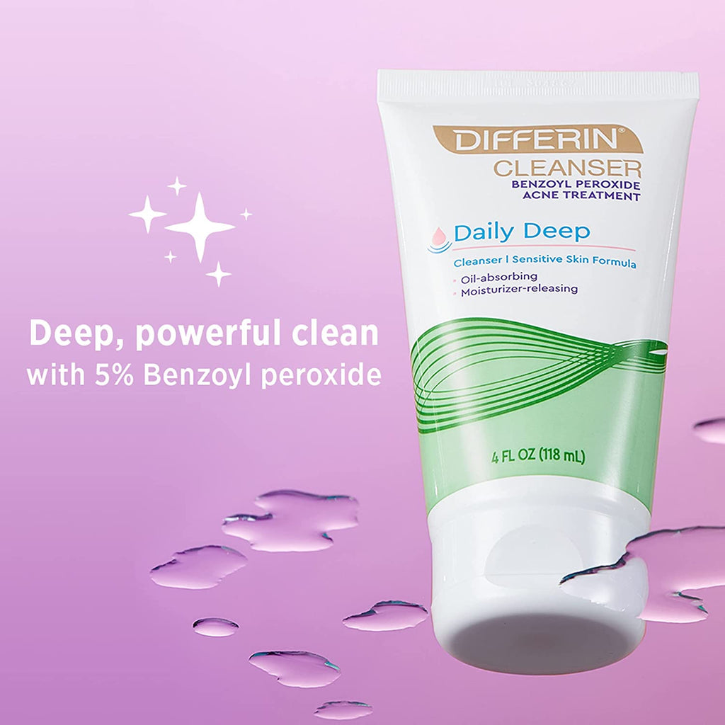 Differin Daily Deep Cleanser 4oz