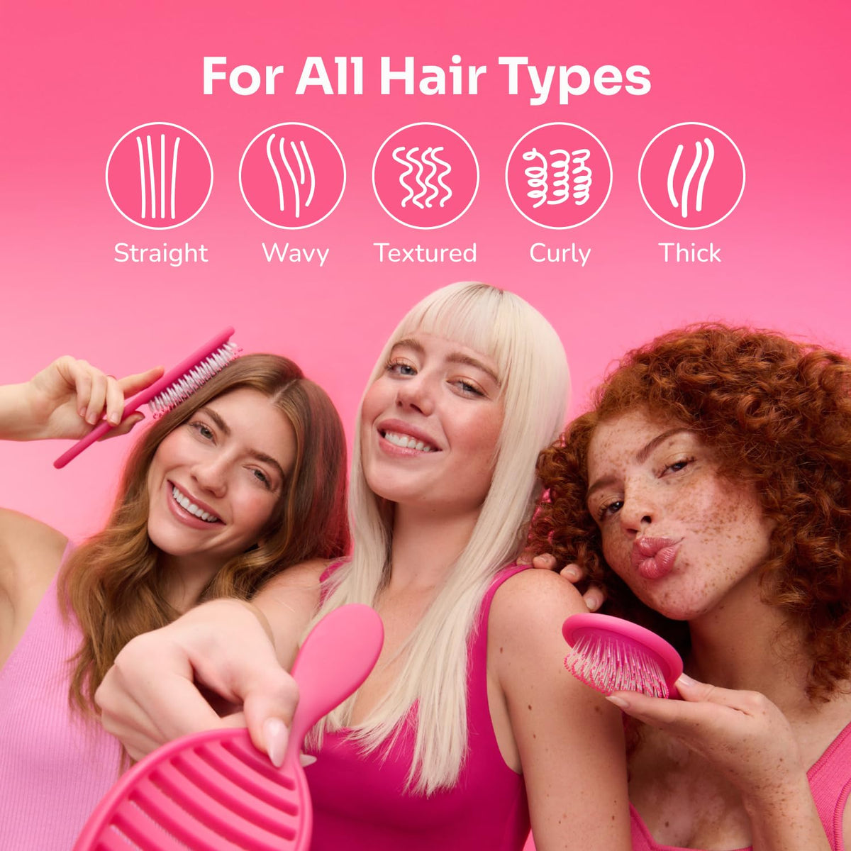 Wet Brush Speed Dry Hair Brush - Frost Purple