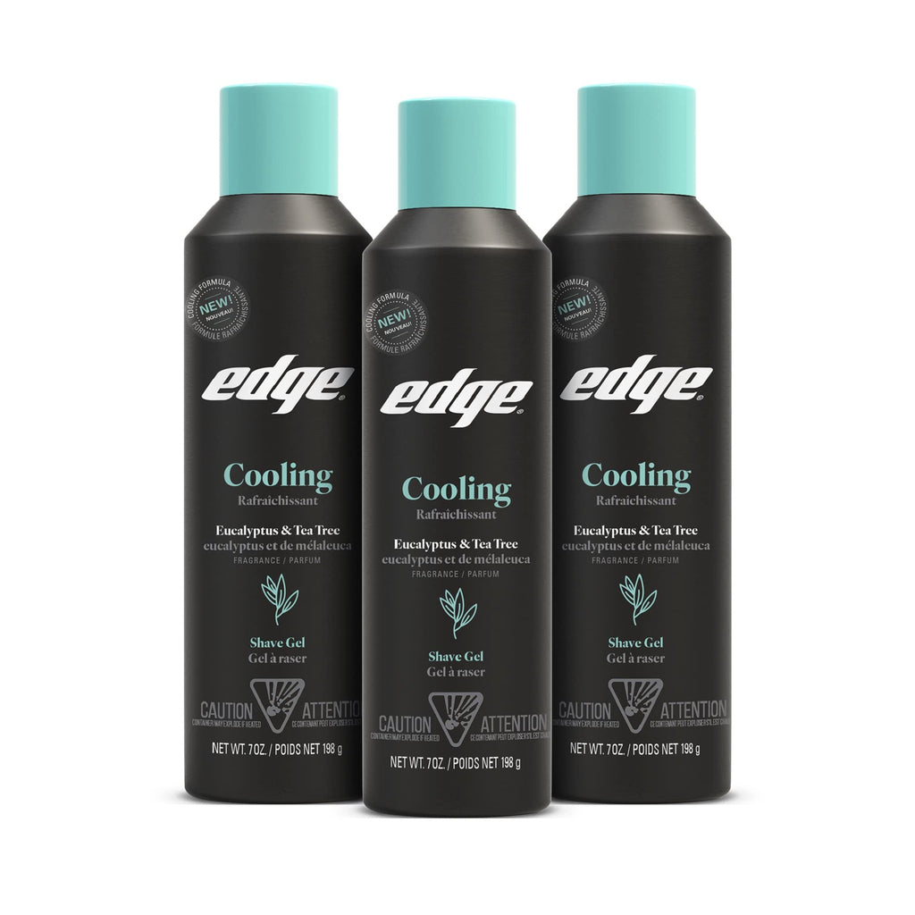 Edge Shave Gel Cooling Formula Eucalyptus + Tea Tree 7oz