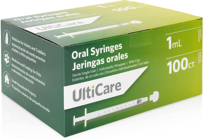 ULTICARE SYRINGE 5/16" 31GX1CC 100CT