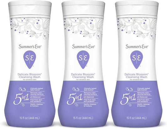 SUMMERS EVE CLEANSING WASH BLOSSOM 9OZ
