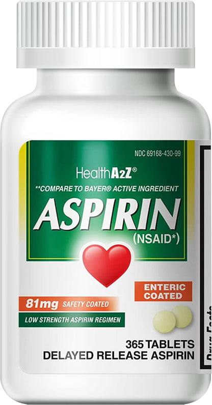 ASPIRIN CW 81MG 36 ORANGE
