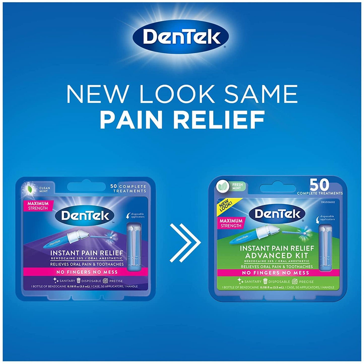 Dentek Instant Pain Relief Advanced Kit Max Strength
