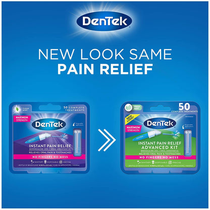 Dentek Instant Pain Relief Advanced Kit Max Strength