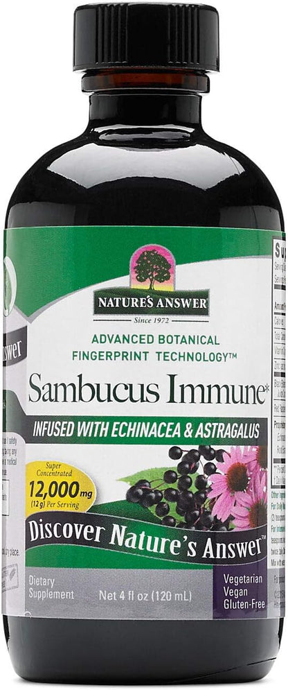 NATURE'S ANSWER SAMBUCUS IMMUNE