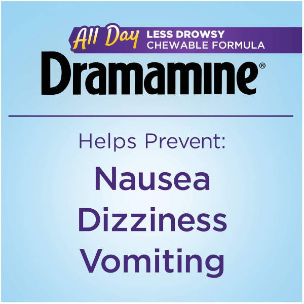 DRAMAMINE LESS DROWSY TABLET 8CT