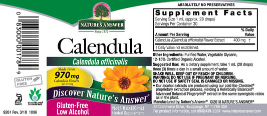 NATURE'S ANSWER CALENDULA FLOWER