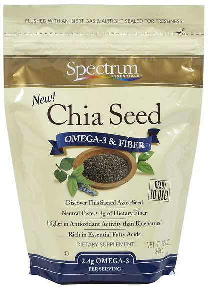SPECTRUM ESSENTIALS CHIA SD,OG2,OMEGA 3,FIBER