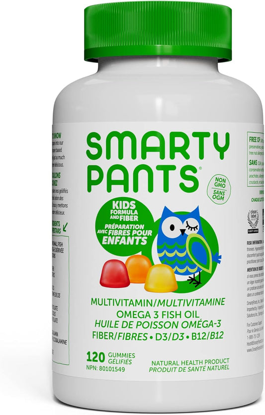SMARTYPANTS GUMMY VIT,MULTI,KID+FIBER
