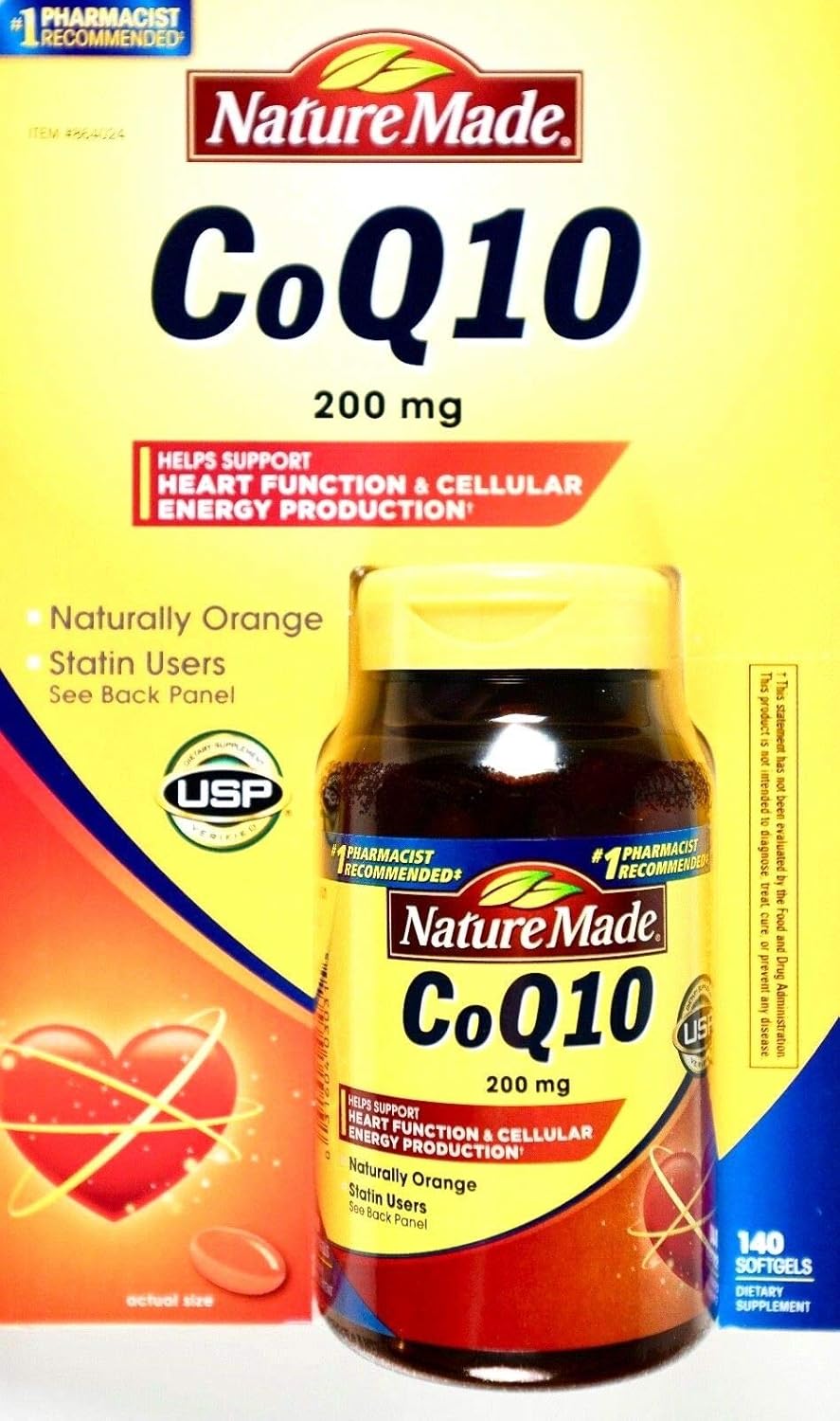 COQ10 200MG SOFTGEL 80CT NAT MADE