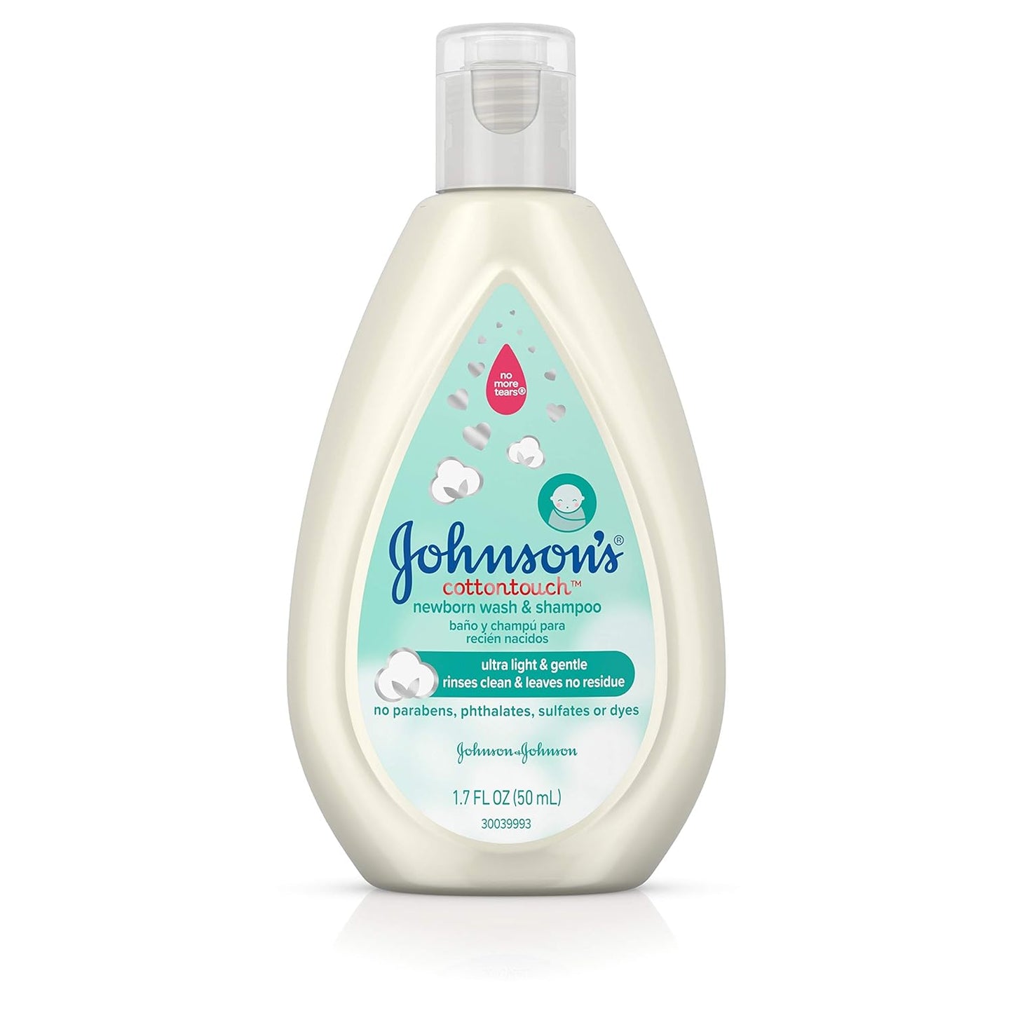JOHNSON NEWBORN WASH&SHAM13.5z
