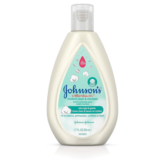 JOHNSON NEWBORN WASH&SHAM13.5z