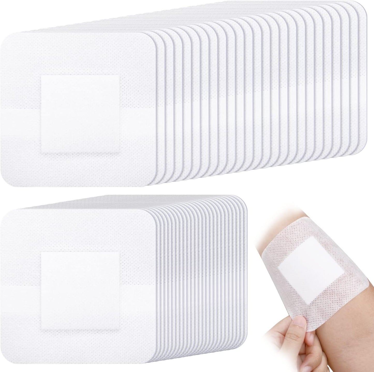 CURAD SPR ABSRB N/A WOUND PAD L 4X8 10CT
