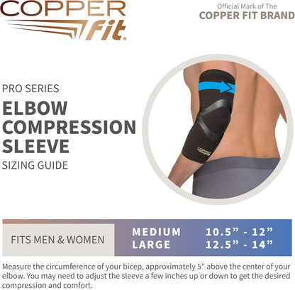 COPPER FIT ELBOW SLEEVE SB MD