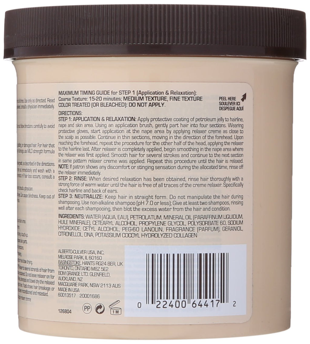 Tcb Hair Relaxer No Base Creme 15oz Super Jar