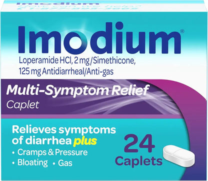 IMODIUM M/S RLF TB 2-125MG 24CPLT