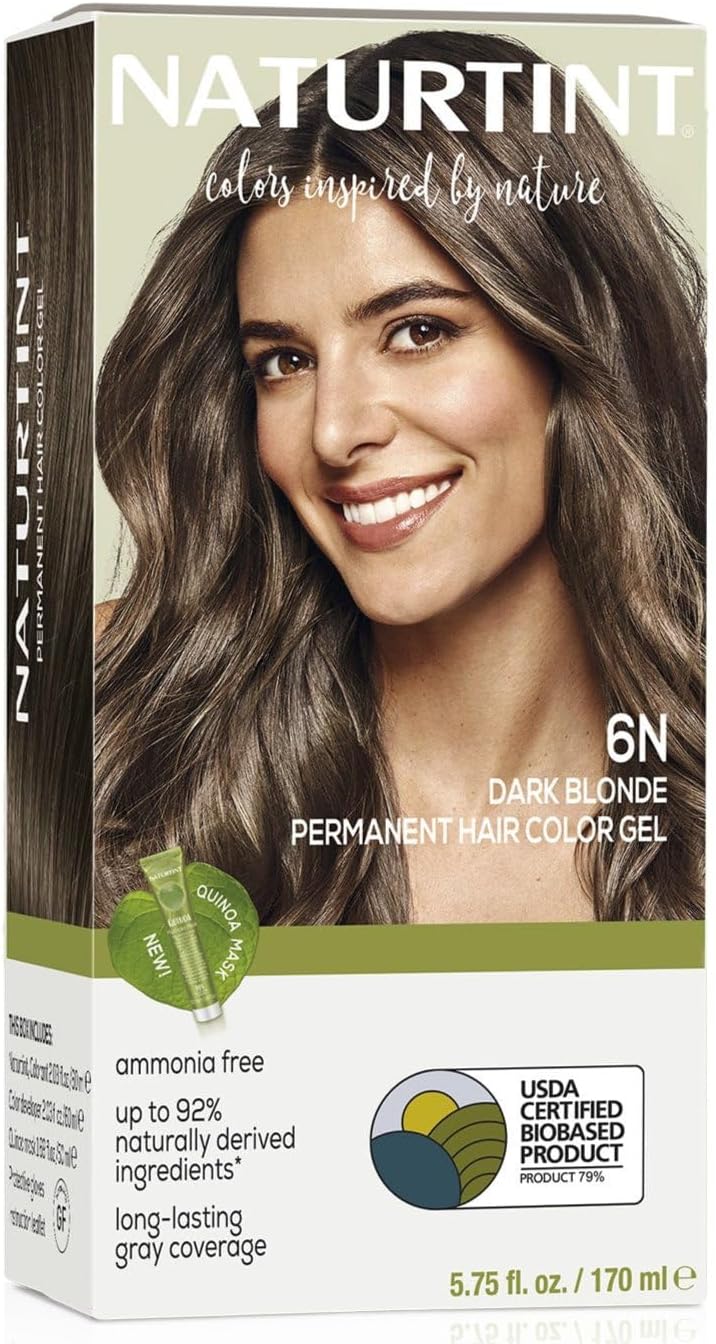 NATURTINT HAIR COLOR,6N,DARK BLONDE