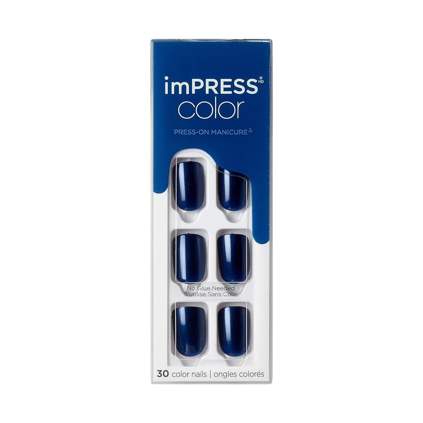 Kiss imPress Color Press-On Fake Nails - Reddy or Not