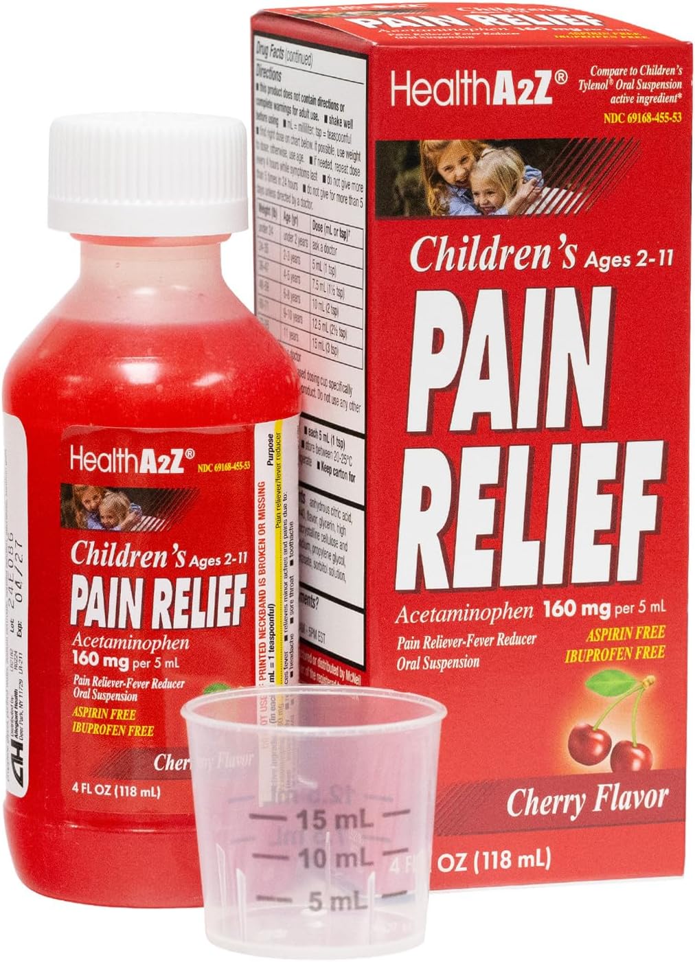 ACETAMINOPHEN 160 MG SUS 100X5 ML UD