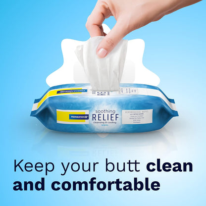 PREPARATION H SOOTHING RELIEF WIPES 60CT