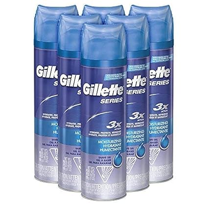 GILLETTE SERIES SHAVE GEL SENS 7OZ