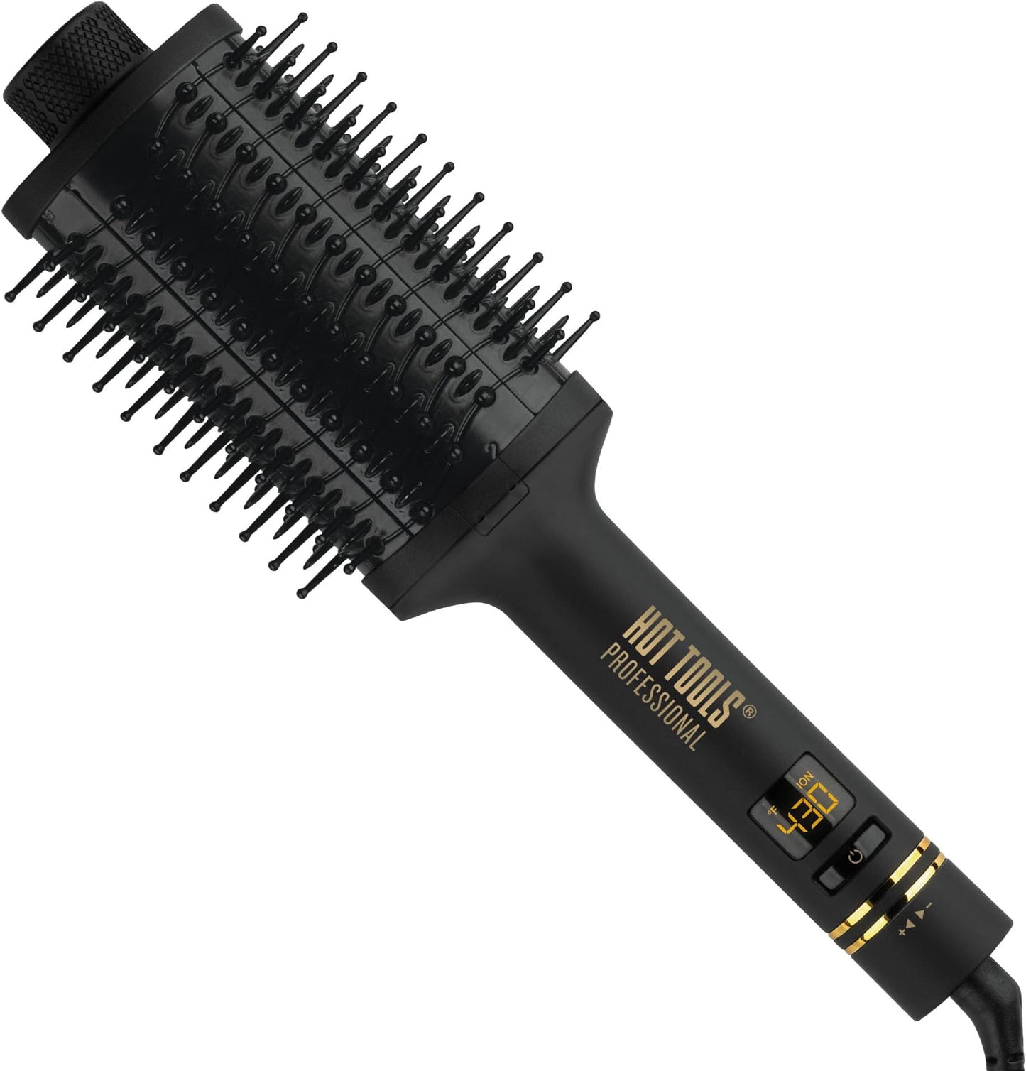 CHI 1.25 inch Tourmaline Ceramic Heated Round Brush - Ruby Red