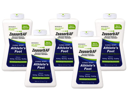 ZEASORB ATHLETES FOOT SKIN POWDER 2.5OZ