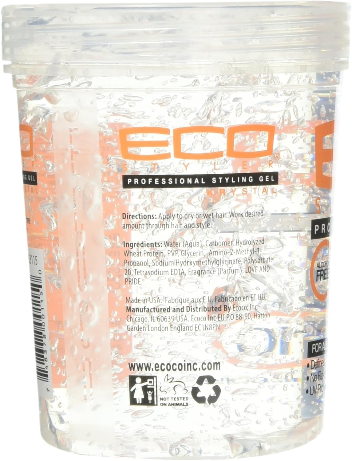 Eco Styler Styling Gel 32oz Clear Krystal
