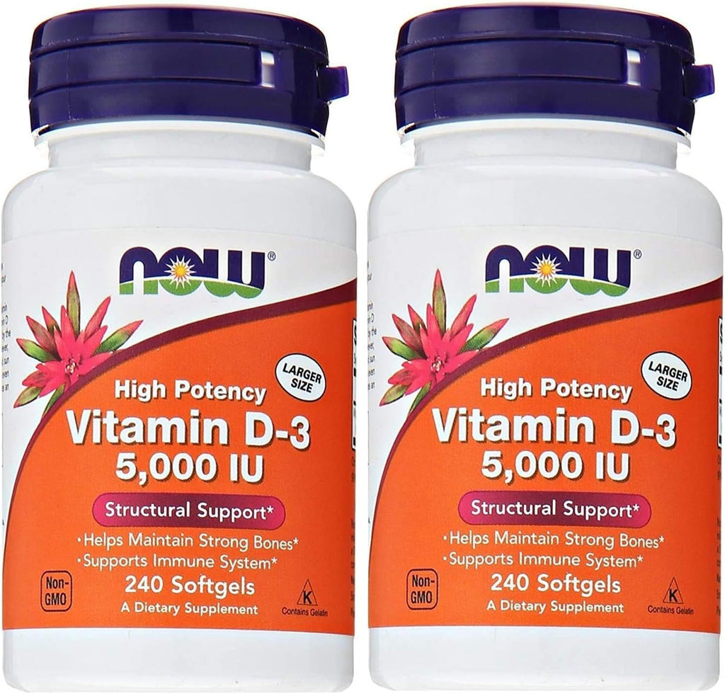 NOW FOODS VIT,D-3,5000IU