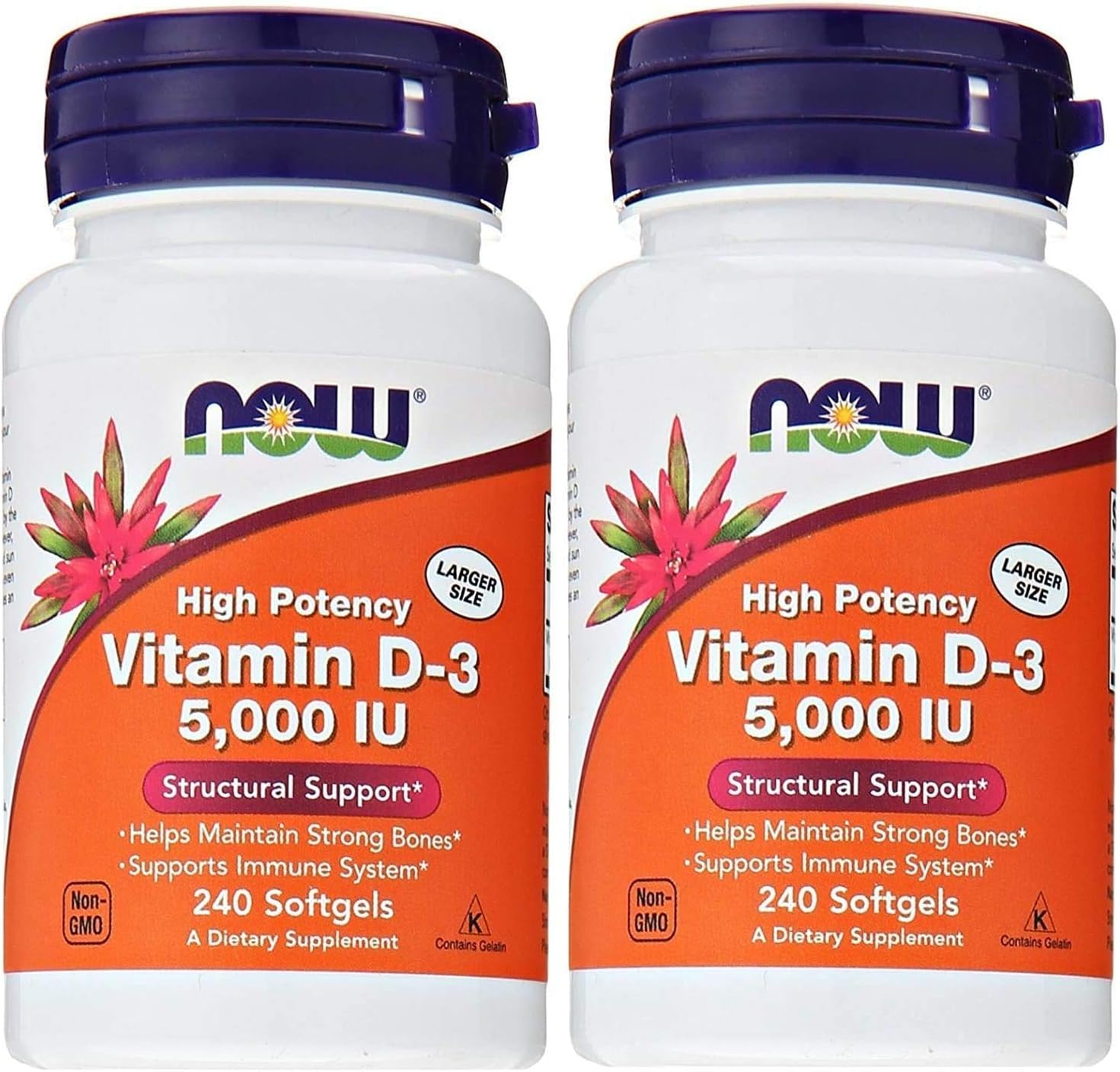 NOW FOODS VIT,D-3,5000IU