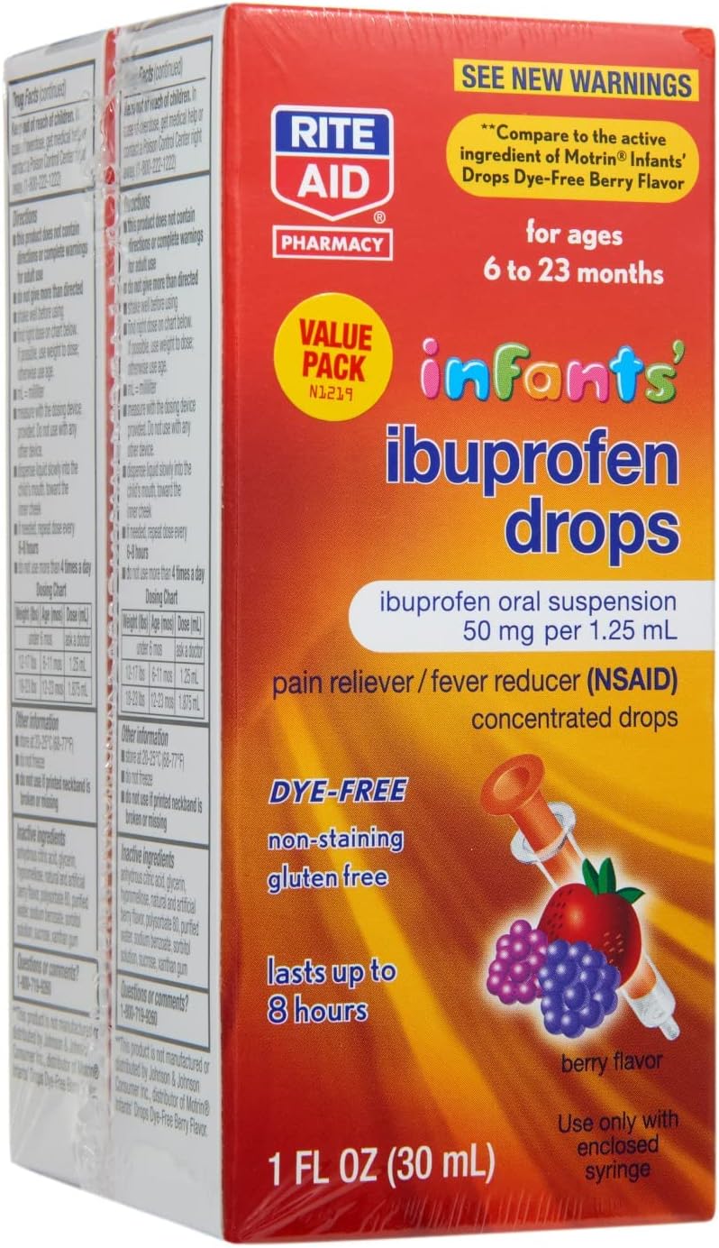 INFANTS IBU DR 50MG/1.25ML 15ML