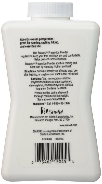 ZEASORB PREVENTION POWDER 2.5 OZ